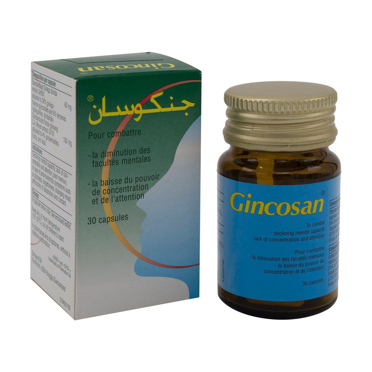 Gincosan 30 Capsules