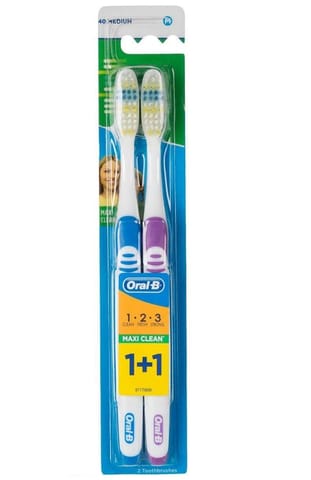 3 Effect Toothbrush Medium 1+1Free