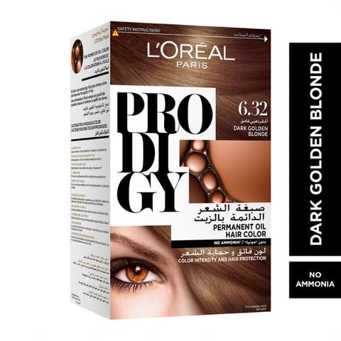 Prodigy Hair Color 6.32 Dark Golden Brown