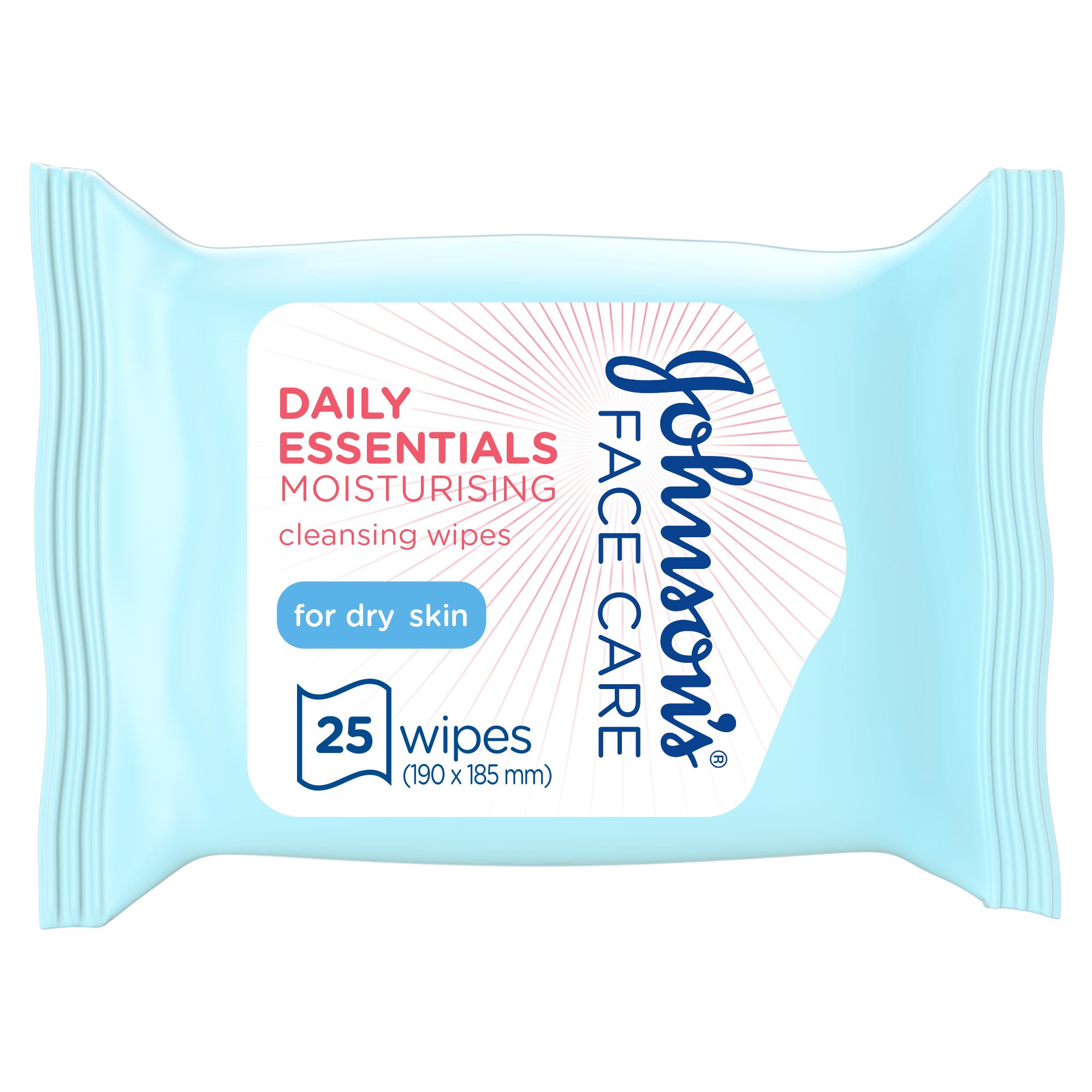 Cleansing Wipes Dry Skin 25Pcs