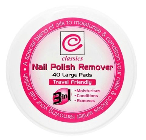 Nail Polish Remover 40 Pads