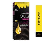 Olia, 3.0 Soft Black, No Ammonia Permanent Haircolor, with 60% Oils