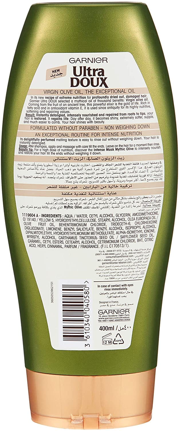 Ultra Doux Mythic Olive Conditioner, 400 ml