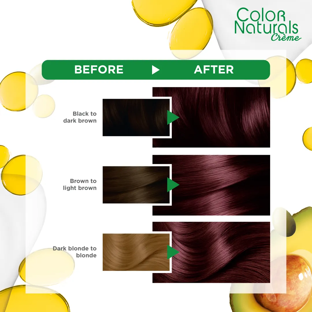 Hair Color Naturals 4.6 Burgundy 110Ml