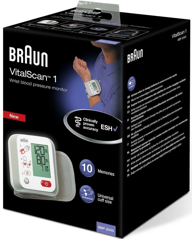 جهاز قياس ضغط الدم من المعصم  فيتال سكان - موديل BBP 2020