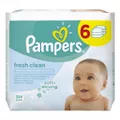 Baby Wipes Fresh Clean 64 Wipes, Pack of 6 (4+2 Free) 384 Wipes
