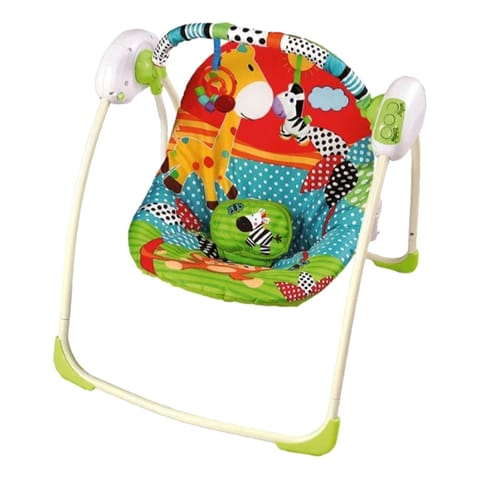 Baby electric swing automatically adjust the amplitude