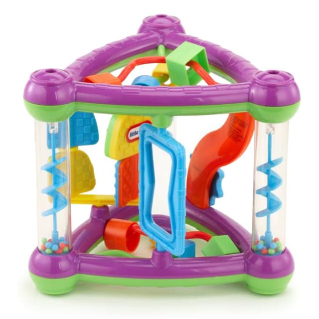 little tikes triangle climber with slide