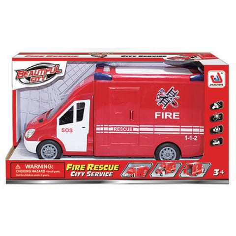 FIRE RESCUE CITY SERVICE-have light and music