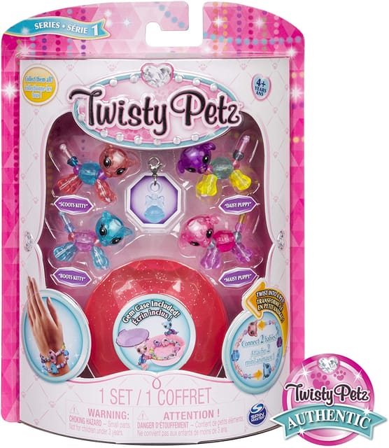 Twisty Pets Twin Babies Four-Pack Asst.