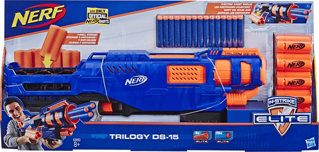 nerf n strike elite trilogy blaster