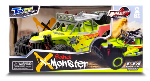1/14 R/C Sand X-Monster (Rechargeable)