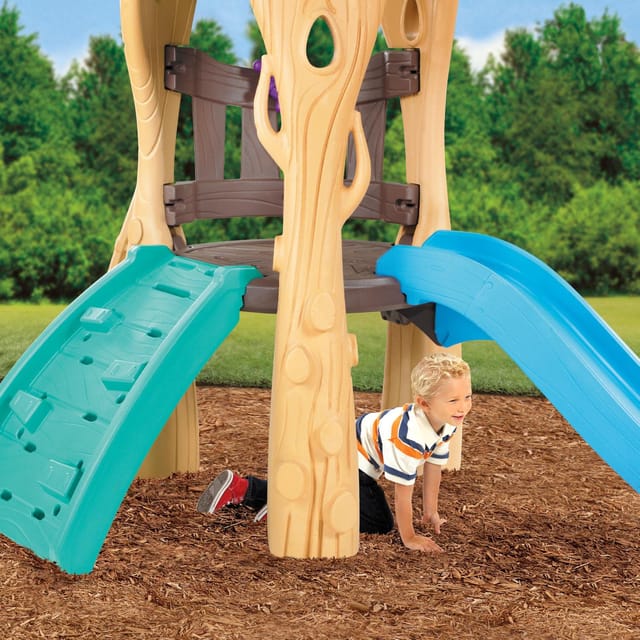 tree house swing set little tikes