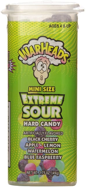 WARHEADS SOUR JUNIOR CANDY