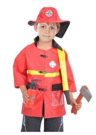 JG-1027-9  FIRE FIGHTER  ( FREE SIZE 3YRS TO 8YRS )