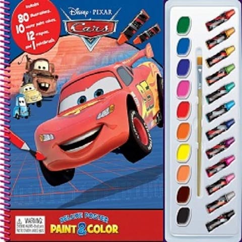 DISNEY CARS DELUXE POSTER PAINT & COLOR