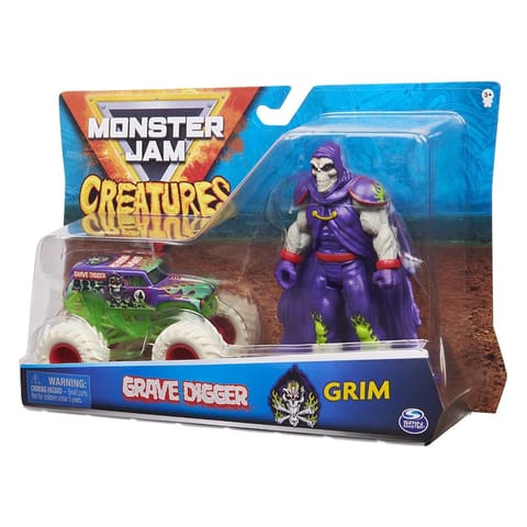 Monster Jam1:64 Vehicles & Creature Figs Asst.