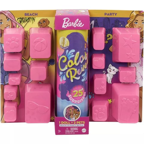 Barbie Ultimate Color Reveal Beach to Party Doll