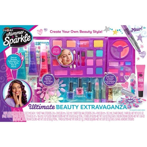 Shimmer N Sparkle 3 N 1  Ultimate Beauty Extraganza