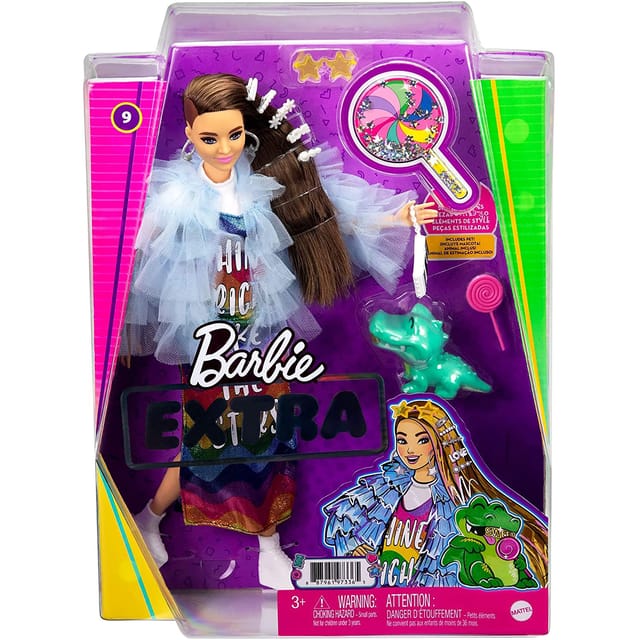 Barbie Extra Doll - Yellow Coa