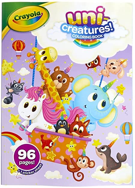 96Pg Coloring Books - Unicreatures