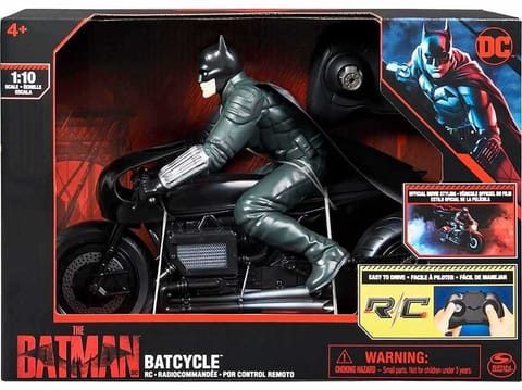 DC Batman Movie RC Batcycle 1:10