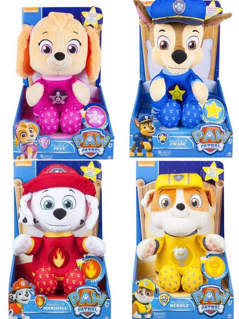 paw patrol snuggle up pup stores