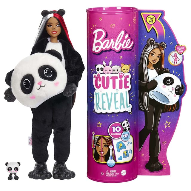 Barbie Cutie Reveal Doll 4 - Panda