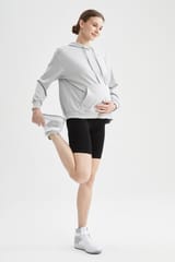 Woman Knitted Maternity Bottoms
