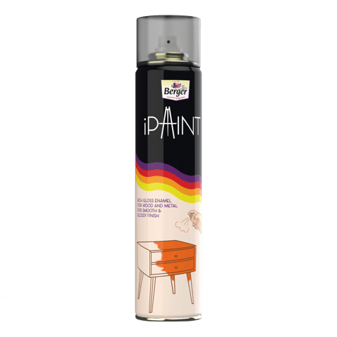 White Spray Paint by Berger iPaint - 400ml
