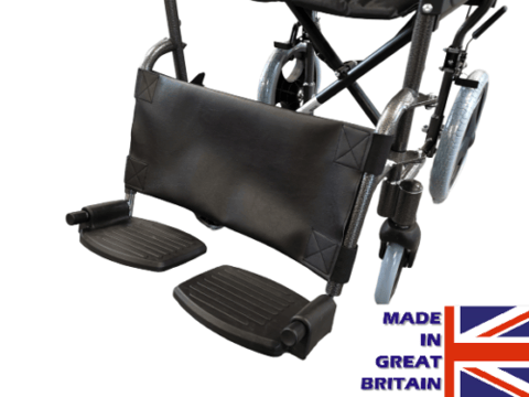Wheelchair Calf Strap - 8" Deep Soft Vinyl Calf Strap For A Wheelchair.