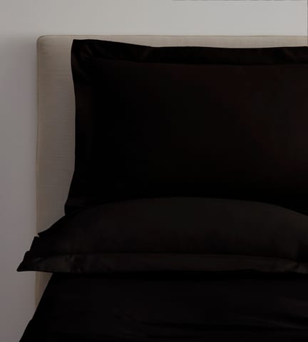 Pillow Cases 48X75 Cm Black