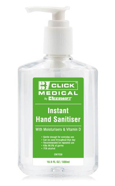 Click Medical Instant Hand Sanitizer - 500ml (CM7038)