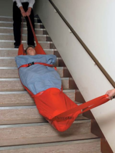 Evacuation Sledge with Pouch - Emergency Transportation - Care Home Equipment