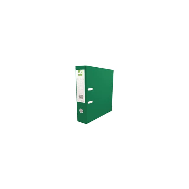 Q-Connect Green A4 Polypropylene Lever Arch File Pack of 10