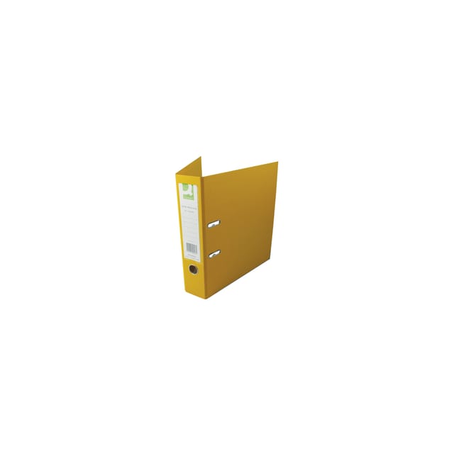 Q-Connect Yellow A4 Polypropylene Lever Arch File Pack of 10