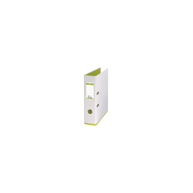Elba MyColour Lever Arch File 80mm Polypropylene A4 White and Lime