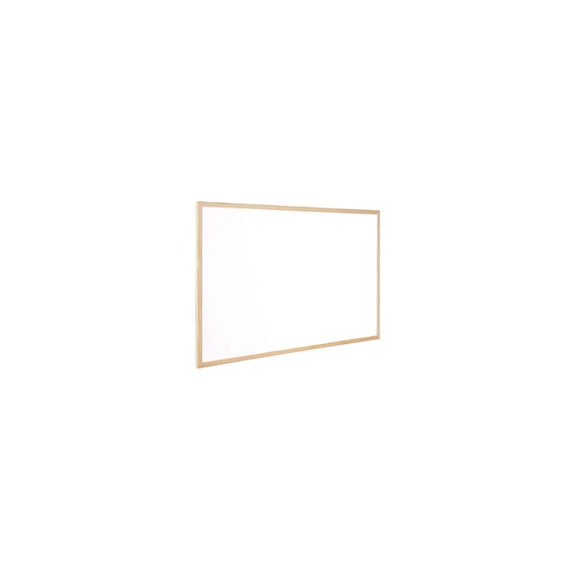 Q-Connect Whiteboard Wooden Frame 900x600mm – White Surface, Wall-Mountable Non-Magnetic (KF03571)
