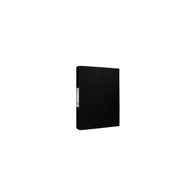 Q-Connect A4 Ring Binder 2 Ring 25mm Black Pack 10