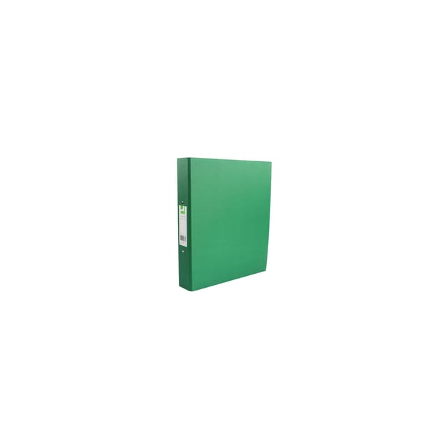 Q-Connect Green A4 Paperbacked Ringbinder Pack of 10 KF20037