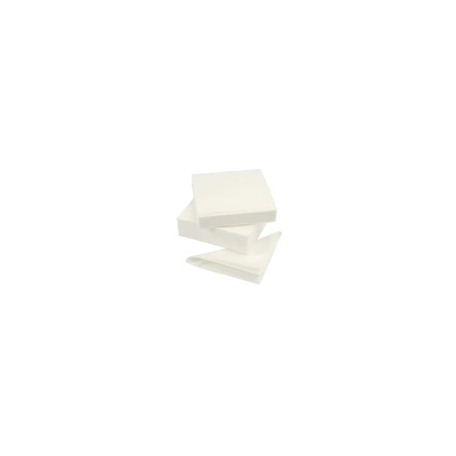 Paper Napkins Economy 1-Ply Tissue 330x330mm White Pack 500