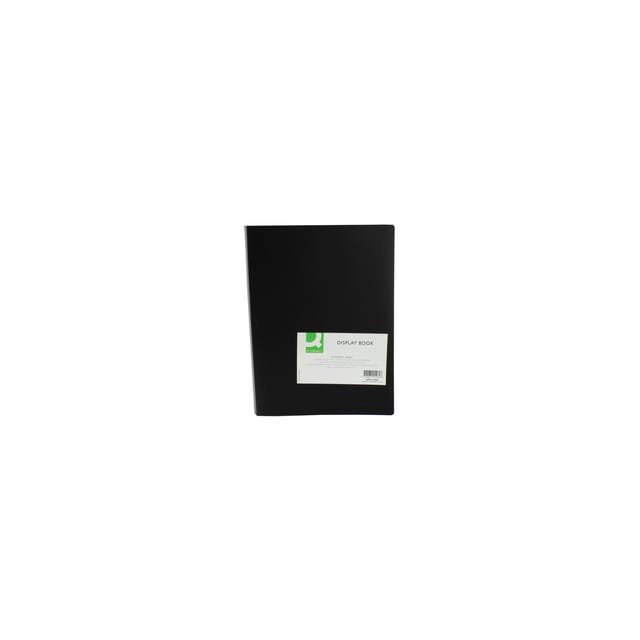 Display Book 40-Pocket Black Q-Connect