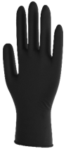 Titan Nitrile Black Thick Gloves- Per Case