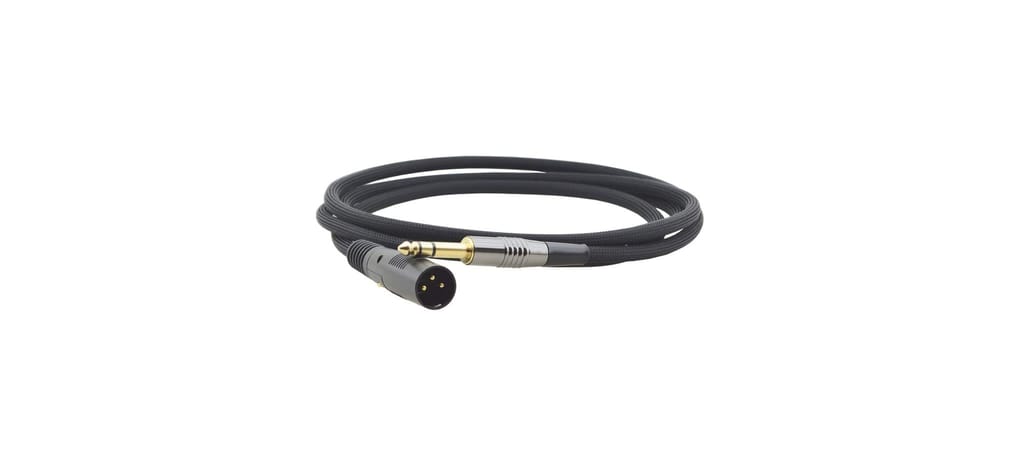 Kramer 6.3mm Male to 3–pin XLR Male Cable