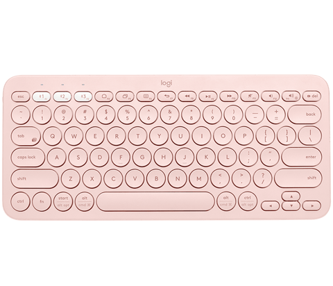 LOGITECH  Multi-Device Keyboard K380 - Rose