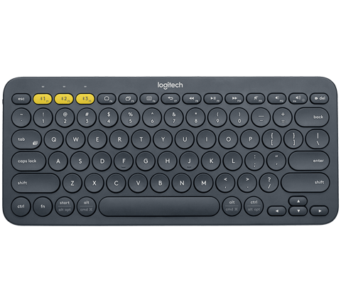LOGITECH  Multi-Device Keyboard K380 - Dark Grey