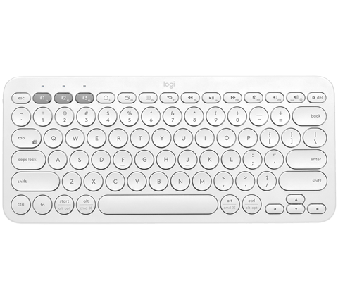 LOGITECH  Multi-Device Keyboard K380 - Off White