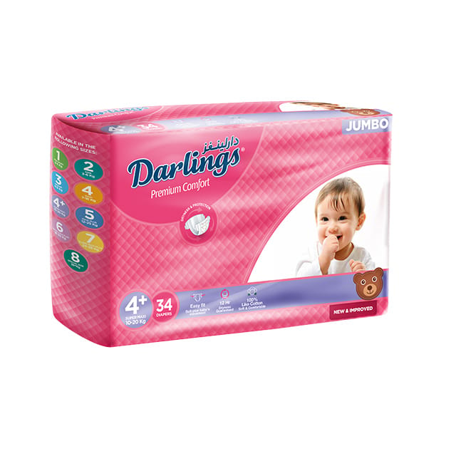 Darlings Diapers Super Maxi Jumbo