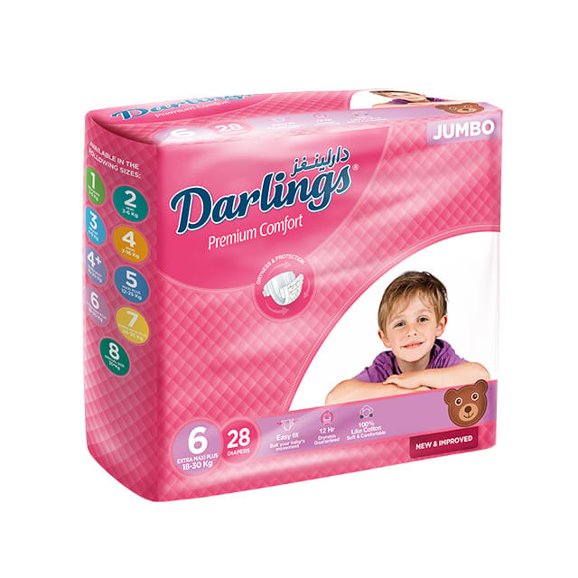 Darlings Diapers Extra Maxi Plus Jumbo