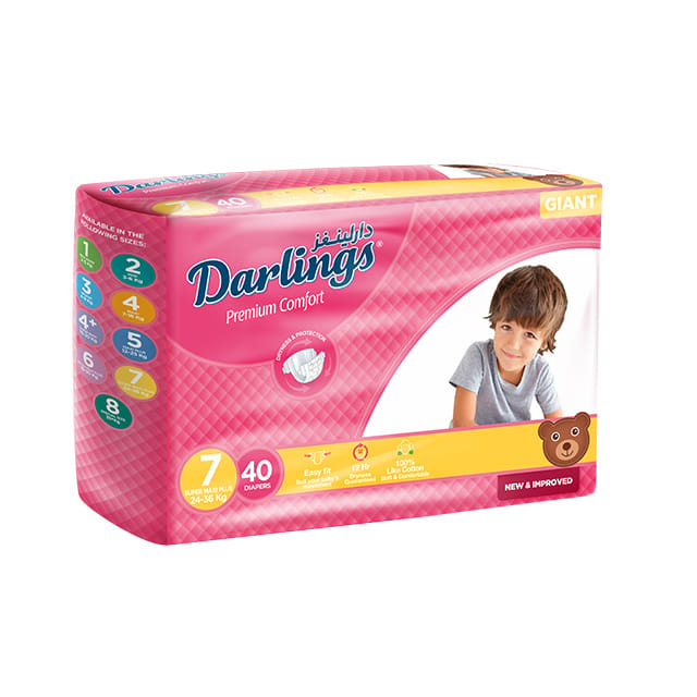 Darlings Diapers Super Maxi Plus Giant